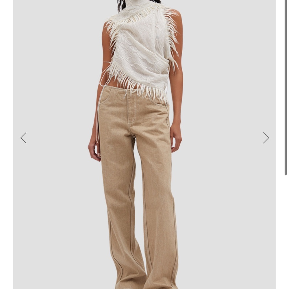 ISO!!!!! Christopher Esber White Fringe Top